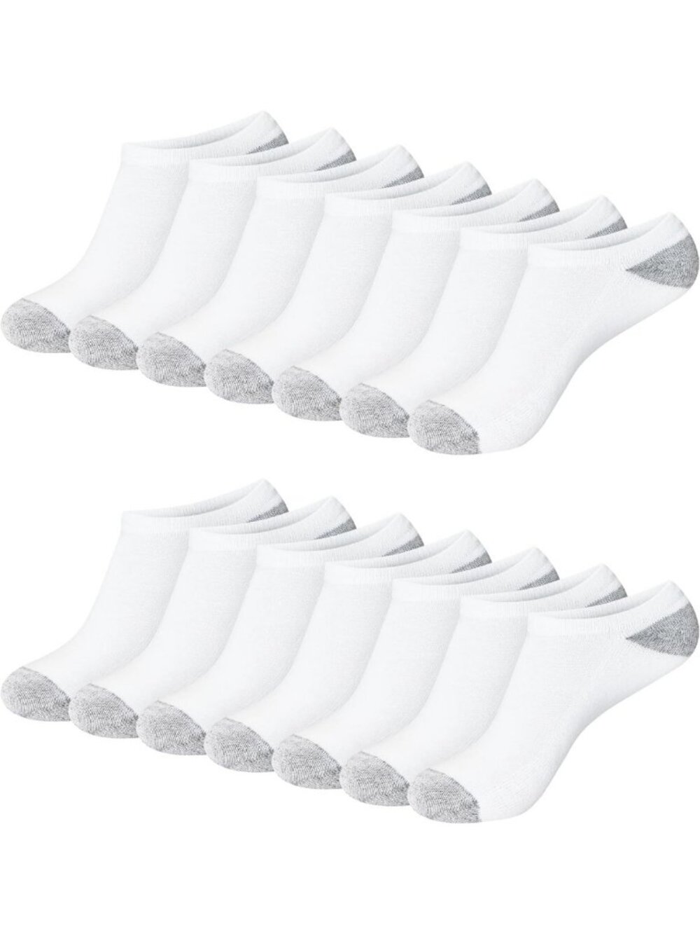 Moisture-Wicking Cushioned Athletic Socks for Women - Crew, Ankle & No-Show (14